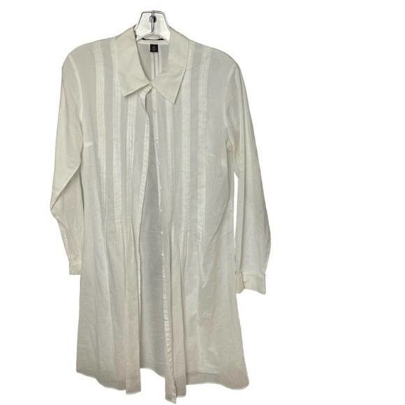 ISDA & CO Soft Cotton Dress, Topper, Resort, Beach, Vacation, Minimalist S - Picture 1 of 7